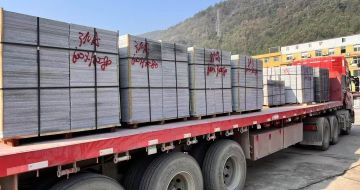 蚌埠 芝麻灰地铺石出货日常