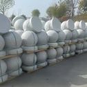 蚌埠 白麻花岗岩石材圆球，石球，挡车球，隔离球，景观石球，风水球等