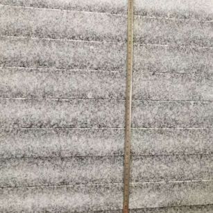 蚌埠 芝麻白火烧成品厚薄均匀，B料价格接近A料质量