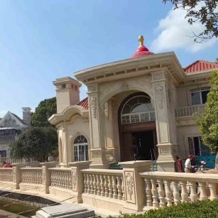 蚌埠 黄金麻花岗岩欧式别墅