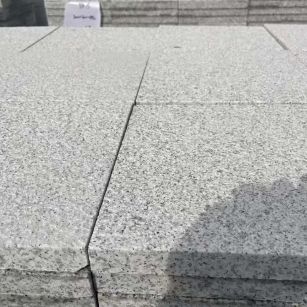 蚌埠 白麻花岗岩石材推荐 荔枝面地铺石