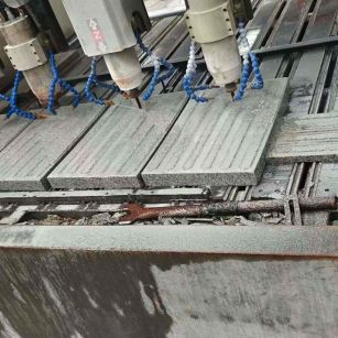 蚌埠 芝麻白花岗岩荔枝面盲道雕刻