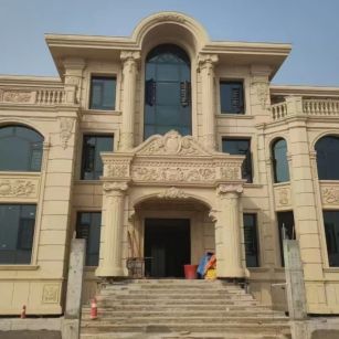 蚌埠 黄金麻花岗岩别墅外墙干挂