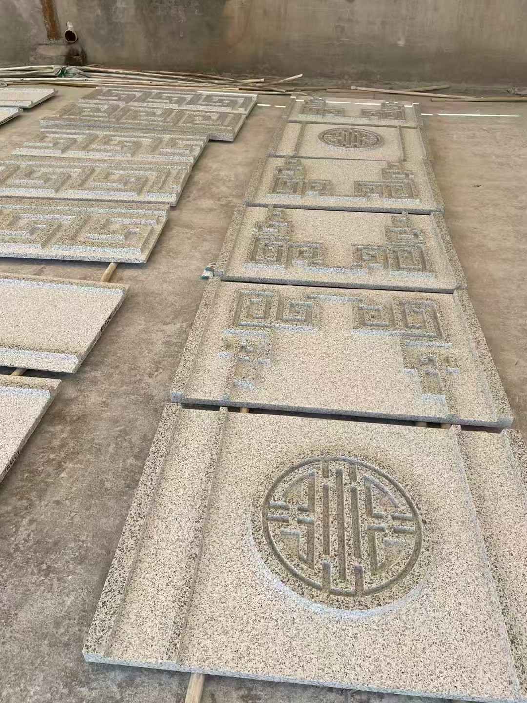 蚌埠 白麻花岗岩外墙立面雕刻板