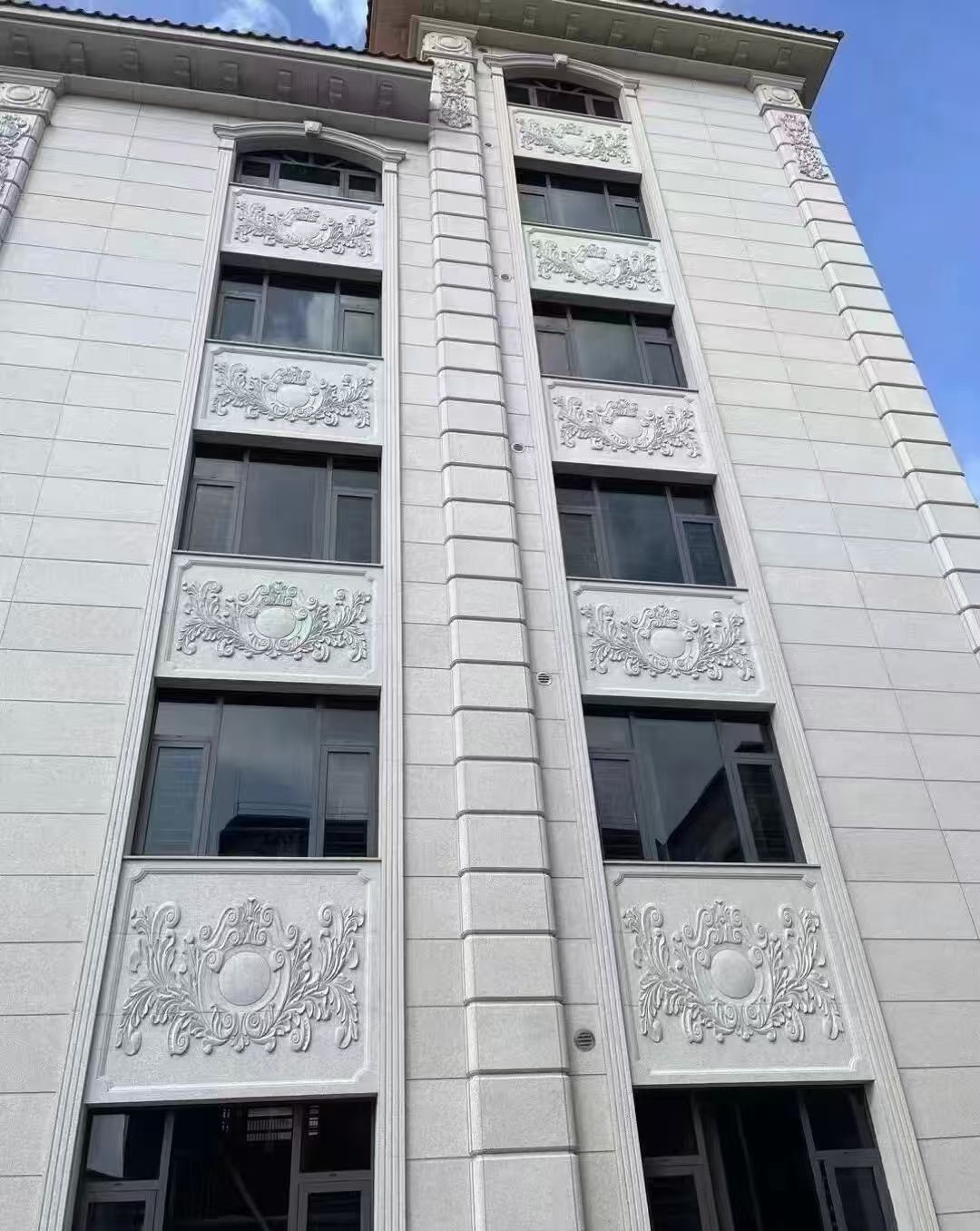 蚌埠 白麻荔枝面花岗岩别墅外墙干挂