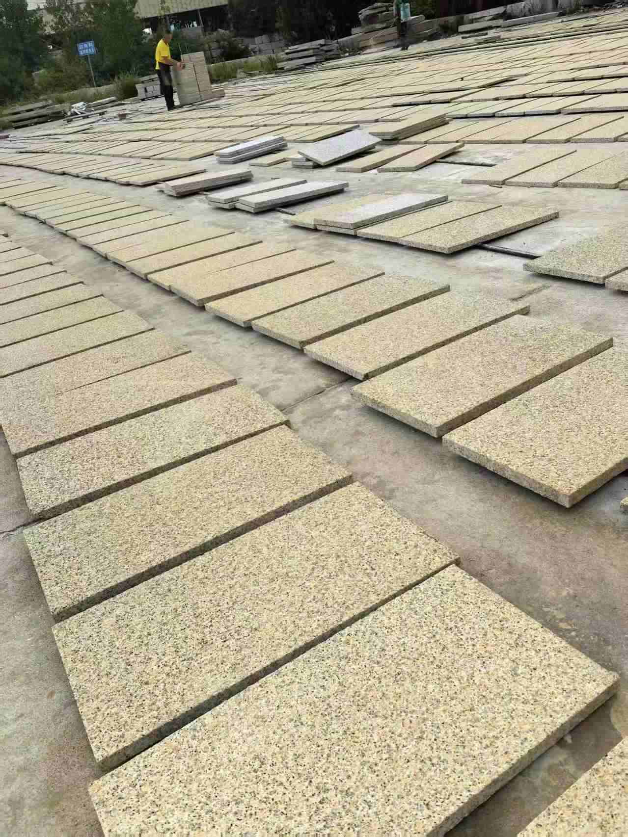 蚌埠 黄金麻荔枝地铺石面排板