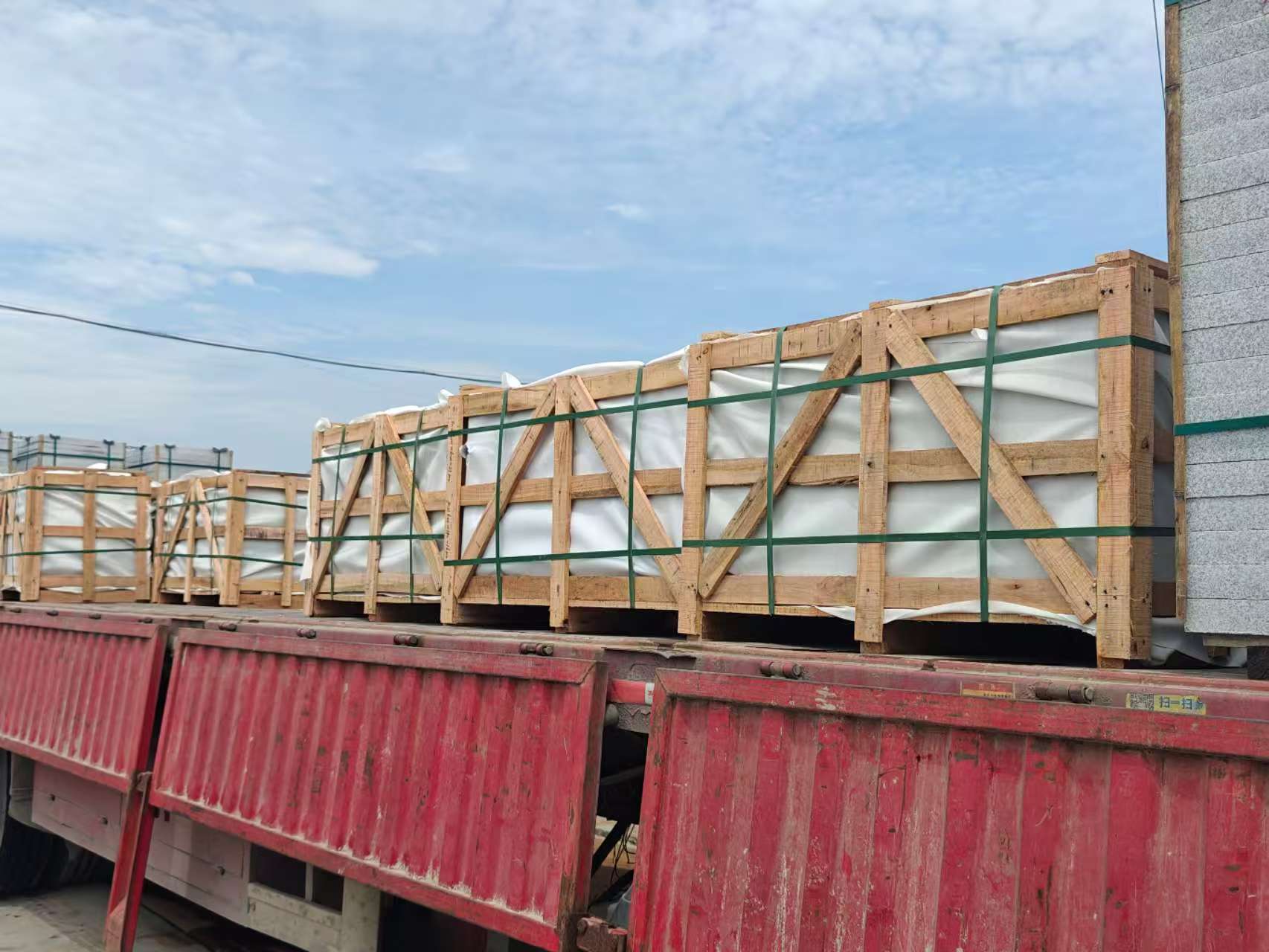 蚌埠 芝麻白花岗岩地铺石出口专车-泰国游