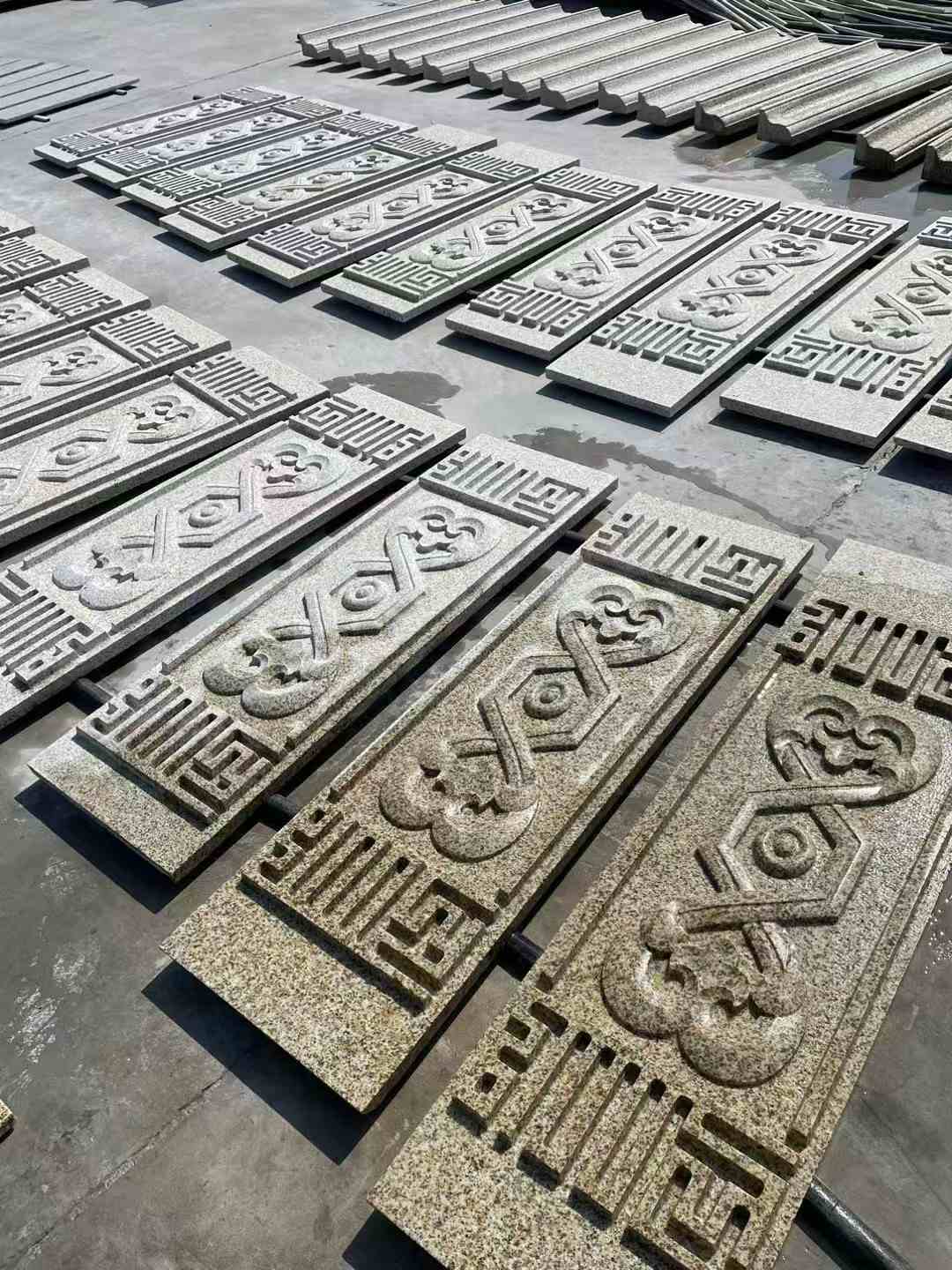 蚌埠 黄金麻花岗岩外墙雕刻板