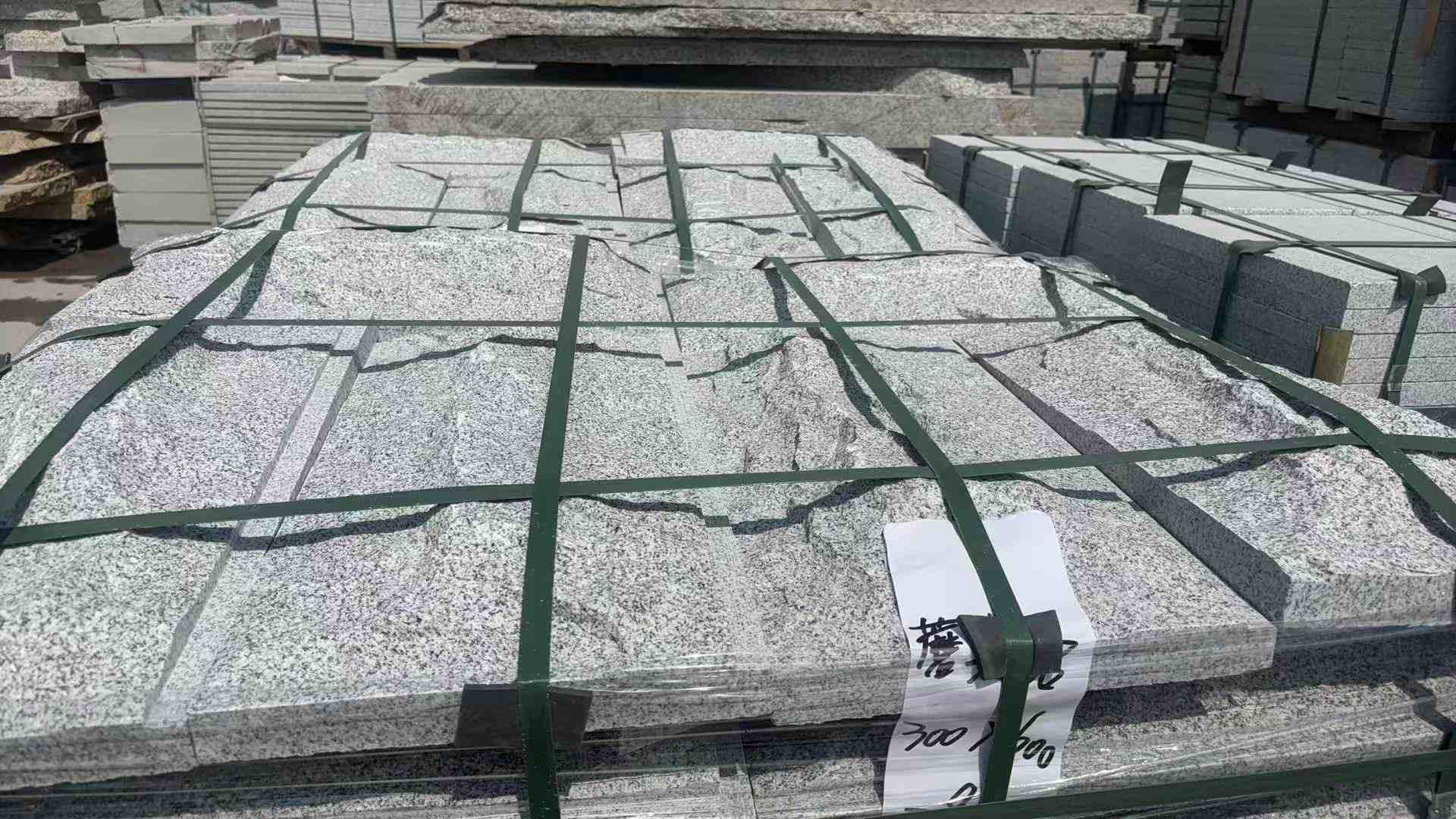 蚌埠 芝麻白蘑菇石成品