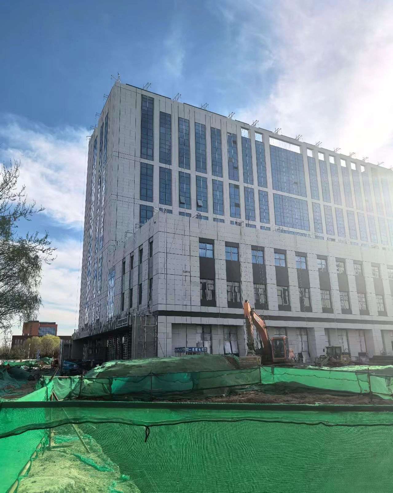 蚌埠 白麻花岗岩石材外墙干挂