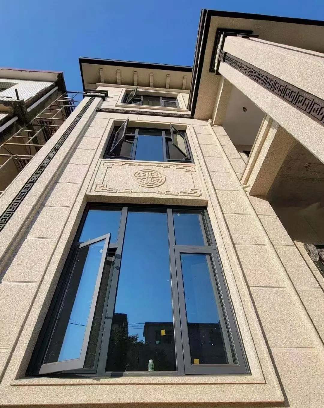 蚌埠 黄金麻荔枝面别墅外墙干挂效果展示